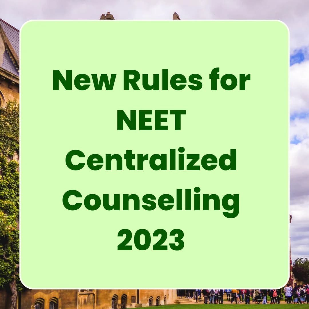 The Ultimate Guide to Navigating NEET Centralized Counselling 2023: What You Need to Know