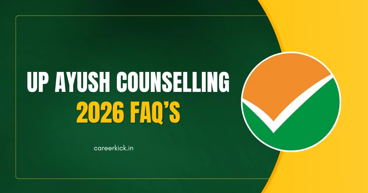 UP AYUSH Counselling 2026 — Frequently Asked Questions (FAQ)